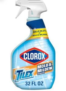 lot 3708 image: Clorox Plus Tilex Mold and Mildew Remover with Bleach, Spray Bottle, 32 Fl Oz