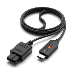 lot 3737 image: Arector N64 to HDMI Converter, HDMI Converter Supports 43169 Ratio Conversion, Compatible for Nintendo 64SNESNGCSFC - Retail $21