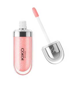 lot 3752 image: Kiko Milano 3D Hydra Lip Gloss&nbsp High Shine, Hydrating, Plumping, Non-Sticky, Moisturizing Lip Makeup&nbsp 04 Pearly Peach Rose&nbsp 6.5ml - Retail $14