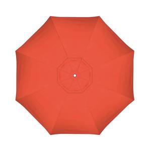 lot 3757 image: California Umbrella Replacement Canopy Cover in Sunset Olefin Umbrella, 11 Round - Retail $126