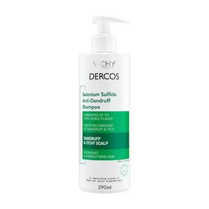 lot 3764 image: Vichy Dercos Dandruff Shampoo, Antifungal Itchy Scalp Treatment for Men & Women, Clinical Strength Selenium Sulfide, Formulated with Niacinamide & Salicylic Acid, Dermatologist Recommended, 13.8 fl oz - Retail $29