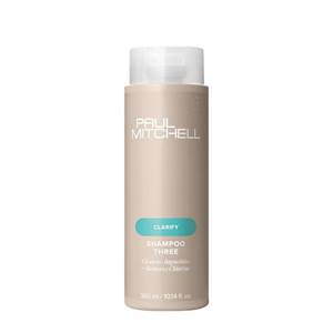 lot 3794 image: Paul Mitchell Shampoo Three, Clarifying, Removes Chlorine, For All Hair Types, 10.14 fl. oz. - Retail $16