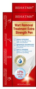 lot 3656 image: BEHATMH Wart Removal Treatment Extra Strength Pen 0.4 fl oz&nbsp