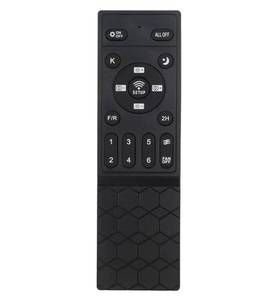 lot 63551 image: Ceiling Fan Remote Control with Stepless Dimming & Inverter Controller for DC 24V Fans, 6-Speed  Sleep Timer, Compatible with Invisible Fan Light Systems(A) - Retail $12