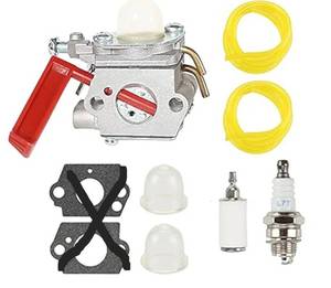 lot 63612 image: UT33600A Carburetor for Homelite UT33650A UT20760 UT33650 UT33600 UT26CSEMC UT26SSEMC UT20006 UT32601A UT32605 UT32651A UT32651 26cc Trimmer Ryobi 308054077 308054088 308054043(missing part) - Retail $17