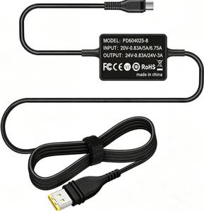 lot 63619 image: 20V CPAP Power Cord for ResMed AirSense 11 AirCurve 11 Elite 39205 & AirMini CPAP Machines Power CPAP Charger DC Coverter Cable Fit PD 20v Charging Head 65W Battery BackupPower StationPower Bank - Retail $33