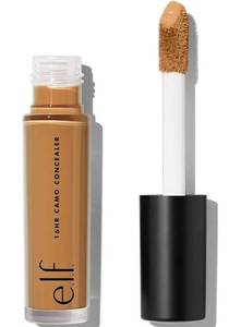 lot 63690 image: e.l.f. 16HR Camo Concealer, Full Coverage, Matte Finish Under-Eye & Blemish Corrector, Hydrating Formula, 16-Hour Crease-Resistant Wear, Deep Olive - Retail $8