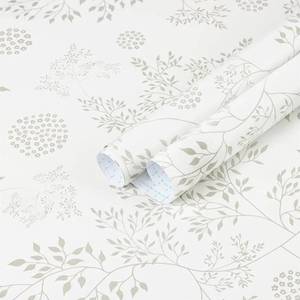 lot 63710 image: Boho Peel and Stick Wallpaper Floral Contact Paper 17.3x196 Wall Paper Removable Self Adhesive Wallpaper for Cabinet Bedroom Bathroom Waterproof Nursery Decor Vinyl Papel Tapiz para Pared - Retail $20