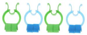lot 63788 image: 4pcs Nosebleed Relief Clip Plastic Nasal Pincher for Epistaxis Management Convenient Nose Bleed Stopper for Home School and Emergency Use Durable and Lightweight Design - Retail $13