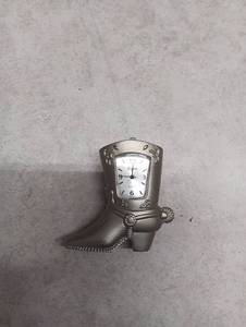 lot 319 image: Elgin Miniature Cowboy Boot Quartz Clock