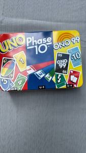 lot 888029 image: UNO Card Game Collection with Phase 10 and UNO 99 Variants