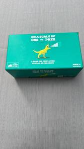 lot 888045 image: On A Scale Of One To T-Rex Board Game by Exploding Kittens