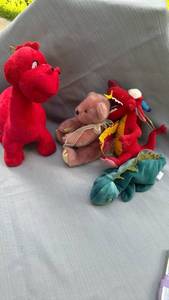 lot 888115 image: Dragon and Fantasy Creature Plush Stuffed Animal Collection