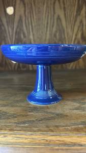 Vintage Fiesta Sweets Comport in Original Cobalt Blue Glaze | Circa 1936-1946