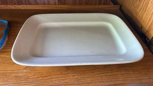 J. & G. Meakin Ironstone China White Rectangular Serving Platter
