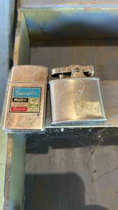 lot 6551 image: Swagelok Advertising Pocket Lighter Lot of 2