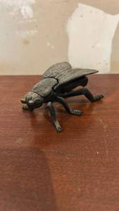 lot 60634 image: Cast Iron Fly Figurine Bottle Opener