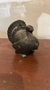 lot 60635 image: Cast Iron Turkey Still Bank