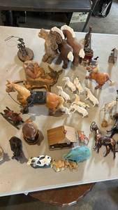 lot 60674 image: Large Collection of Animal and Western Figurines