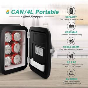 lot 7713 image: $80 Crownful 4 Liter6 Can Mini Fridge, White