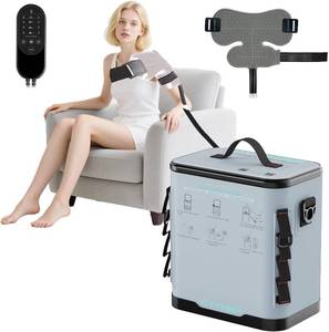 lot 7742 image: $103 ICYTHRP Cold Therapy Machine with Programmable Timer Portable Pad