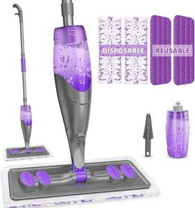 lot 7743 image: Swiffer Powermop Spray Mops with 6 Disposable Pads