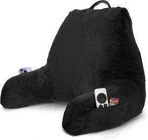 lot 7745 image: Nestl Reading Pillow with Shredded Memory Foam, BackArm Support