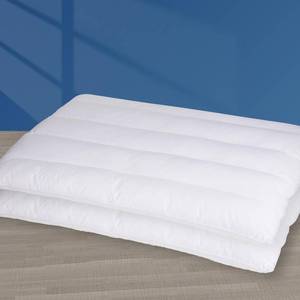 lot 7758 image: MINUPWELL 2-Pack Ultra Flat Pillows, 7D Support, 2.5 in, 18x26