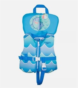 lot 7885 image: Speedo Infant Life VestBlue SharkUp to 30lb Coast Guard Approved