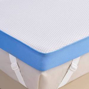 lot 7922 image: $119 Queen Extra Firm Mattress Topper 3-Inch Memory Foam, CertiPUR-US