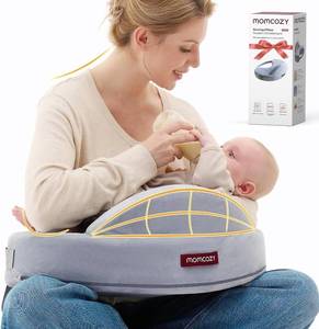 lot 7938 image: $55 Momcozy Safety Guard Nursing Pillow with Firm Memory Foam