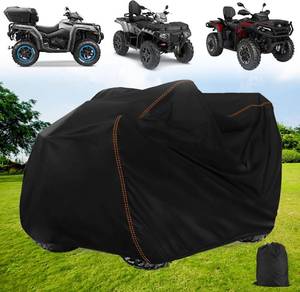 lot 7979 image: QYMOTO ATV Cover 420D XXL 2-UP Waterproof Windproof for 4Wheeler