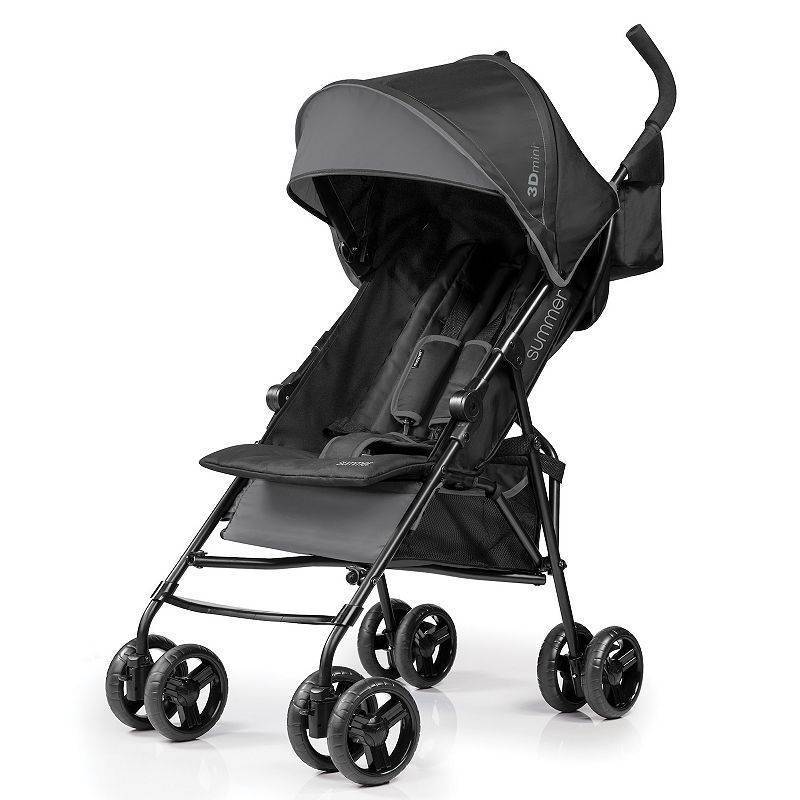 lot 42166 image: Ingenuity 3D Mini Convenience Stroller - Gray - Retail $87