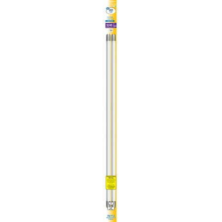 lot 42172 image: Great Value T8T12 LED 15.5W (3240W Equivalent) Soft White Replacement G13 Light Bulbs  2 Pack
