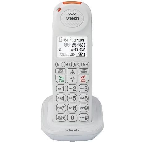 lot 35265 image: VTech VTSN5107 Amplified Accessory Handset With Big Buttons & Display
