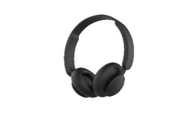 lot 42295 image: Onn. Wireless Headphones with Mic, on-Ear, Bluetooth - Black