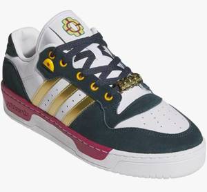 lot 37985 image: Adidas Mens Rivalry Low Demon Slayer Sneakers Size 9