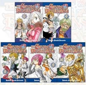 lot 37998 image: Seven Deadly Sins Series 2 Vol(6 to 10) 5 books collection Set By Nakaba Suzuki
