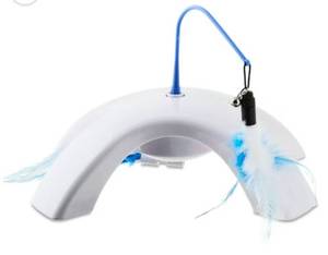 lot 39096 image: Vibrant Life Dual Swatter Electronic Cat Toy (Feather Attachment Not Included)