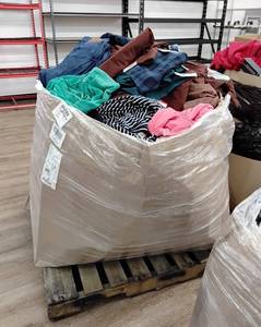 Mixed Apparel Lot - Jeans, Jackets, Pants, Shirts, Bathing Suits Bulk Bundle
