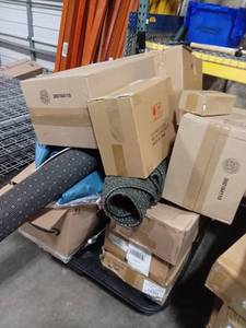 lot 40851 image: Mixed General Merchandise Pallet - Various Household, Rugs, Small Housewares, and More
