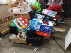 lot 40857 image: Mixed General Merchandise Pallet Lot - Appliances, Electronics, Toys & More
