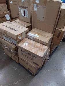 lot 40860 image: Pallet of Halloween and Holiday Inflatables - Retail  $750