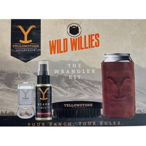 lot 715 image: Wild Willies Yellowstone Beard Wrangler Kit UNK60