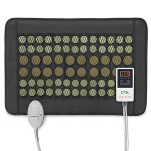 lot 19856 image: UTK Heating Pad for Back, 5X Deeper Back Pain Relief, Far Infrared Heating Pad with Natural Jade, FSA-HSA Eligible, Hotter to 149, 4H Auto Off, Travel Bag, Memory Function, 23.5x16, Gifts for Women - Retail $145