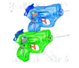 lot 26175 image: Mini Water Gun for Kids Toddler 6 Pack Water Guns Soaker Squirts Blasters with Trigger for Boys Girls Bath Toys - Ideal Pool Toys Summer Outdoor Beach Fighting Play - Retail $24