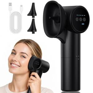 lot 26192 image: Upgraded Ear Wax Removal, Electric Ear Cleaner with Mild Drying, Safe & Gentle Automatic Ear Cleaner, Cleaning with Dual-Compartment Design, Electric Ear Wax Removal 5 Pressure Settings, IPX7, Black - Retail $90