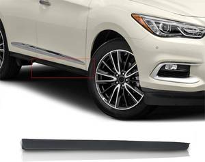 lot 411461 image: KARPAL Right Passenger Front Door Side Molding Trim Lower Compatible with 2016-2020 Infiniti QX60 Replacement 808769NB0A