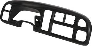 lot 411470 image: ECOTRIC Dash Board Bezel Cover Compatible with 1998-2002 Dodge Ram 1500 2500 3500 Truck Replace for 68042746AC, 5GK51DX9AA, 5EU11DX9AB wClips