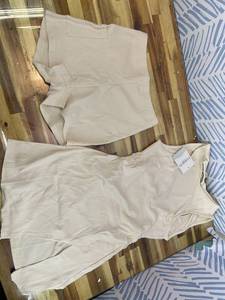 lot 411485 image: Fashion clothing matching top and bottom Beige